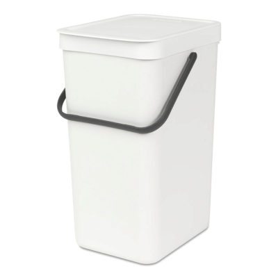 Brabantia Sort & Go 16-Litre Bin &ndash; White